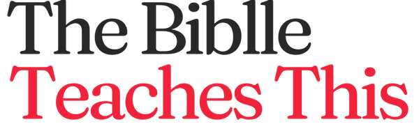 The Bible Teaches This logo
