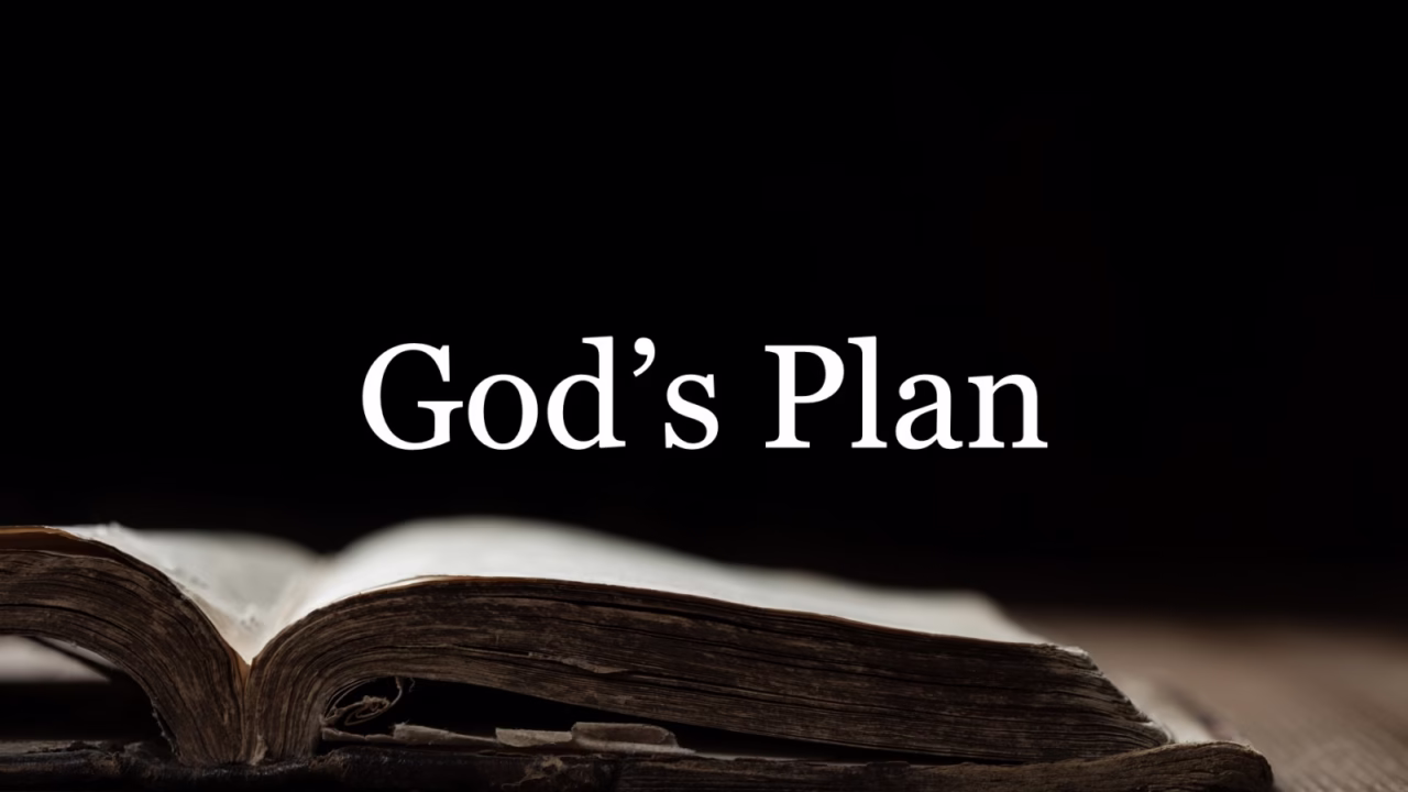 TRUSTING GOD'S PLAN