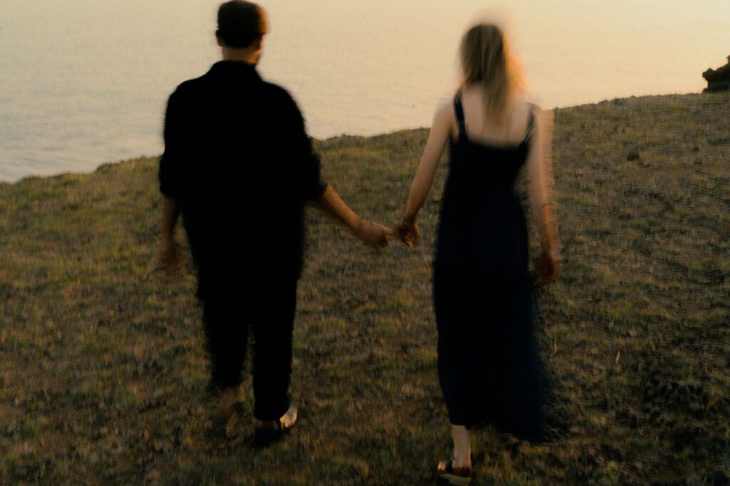 A couple enjoying a peaceful moment together, symbolizing commitment in love