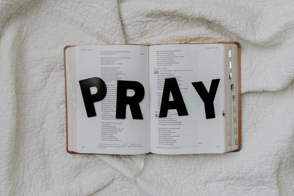 Praying Through Grief: Scriptural Comfort for Times of Loss scripture
